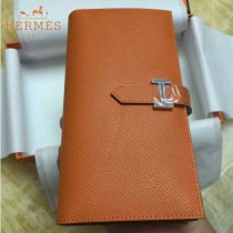HERMES-00013-8 秋冬新款H扣西裝夾系列原版Epsom皮錢包