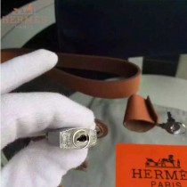 HERMES-0007-3 時尚新款herbag系列原單寶藍色帆布配土黃色牛皮大號手提單肩包