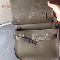 HERMES-0009-3 潮流百搭吉普賽系列卡其色原版togo皮單肩斜挎包