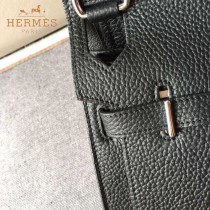 HERMES-0009-2 潮流百搭吉普賽系列黑色原版togo皮單肩斜挎包