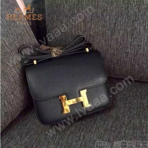 HERMES-00015-3 秋冬新款Hermes雙層原版皮constance康斯坦系列空姐包