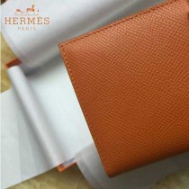 HERMES-00013-8 秋冬新款H扣西裝夾系列原版Epsom皮錢包
