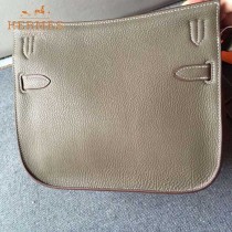 HERMES-0009-3 潮流百搭吉普賽系列卡其色原版togo皮單肩斜挎包