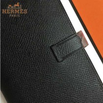 HERMES-00013-12 秋冬新款H扣西裝夾系列原版Epsom皮錢包