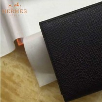 HERMES-00013-12 秋冬新款H扣西裝夾系列原版Epsom皮錢包