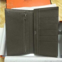 HERMES-00013-2 秋冬新款H扣西裝夾系列原版Epsom皮錢包