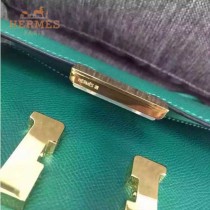 HERMES-00015-4 秋冬新款Hermes雙層原版皮constance康斯坦系列空姐包