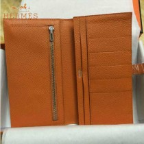 HERMES-00013-8 秋冬新款H扣西裝夾系列原版Epsom皮錢包