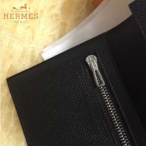 HERMES-00013-12 秋冬新款H扣西裝夾系列原版Epsom皮錢包