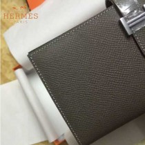 HERMES-00013-2 秋冬新款H扣西裝夾系列原版Epsom皮錢包