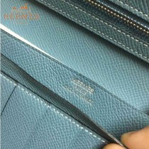 HERMES-00013-5 秋冬新款H扣西裝夾系列原版Epsom皮錢包