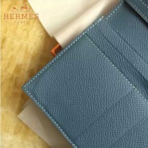 HERMES-00013-5 秋冬新款H扣西裝夾系列原版Epsom皮錢包