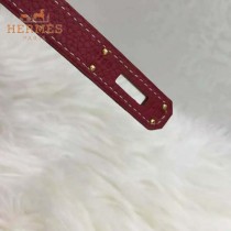HERMES-00020-4 秋冬新款HERMES鉑金原版TOGO皮鉑金包