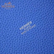 HERMES-00024-4 秋冬新款HERMES原版Togo皮手提水桶包