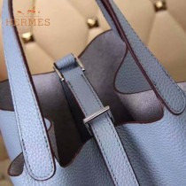 HERMES-00024-3 秋冬新款HERMES原版Togo皮手提水桶包