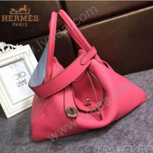 HERMES-00027-9 秋冬新款HERMES琳迪包LINDY系列原版TOGO皮手提單肩包