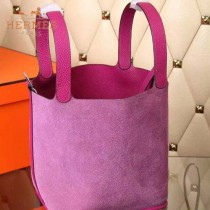 HERMES-00024-1 秋冬新款HERMES原版Togo皮手提水桶包