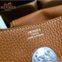 HERMES-00027-8 秋冬新款HERMES琳迪包LINDY系列原版TOGO皮手提單肩包