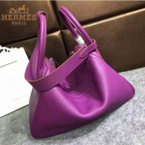 HERMES-00027-7 秋冬新款HERMES琳迪包LINDY系列原版TOGO皮手提單肩包