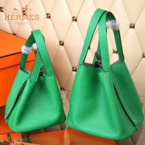 HERMES-00024-2 秋冬新款HERMES原版Togo皮手提水桶包