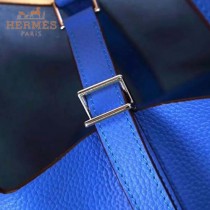 HERMES-00024-4 秋冬新款HERMES原版Togo皮手提水桶包