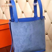 HERMES-00024-4 秋冬新款HERMES原版Togo皮手提水桶包