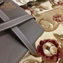 HERMES-00022-26 秋冬新款HERMES凱利kelly系列原版十字紋牛皮手提單肩包