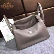 HERMES-00027-1 秋冬新款HERMES琳迪包LINDY系列原版TOGO皮手提單肩包