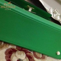 HERMES-00022-6 秋冬新款HERMES凱利kelly系列原版十字紋牛皮手提單肩包