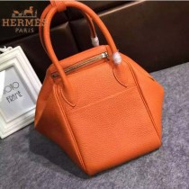 HERMES-00027-4 秋冬新款HERMES琳迪包LINDY系列原版TOGO皮手提單肩包