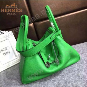 HERMES-00027-12 秋冬新款HERMES琳迪包LINDY系列原版TOGO皮手提單肩包