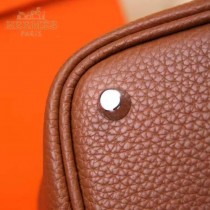 HERMES-00024-7 秋冬新款HERMES原版Togo皮手提水桶包