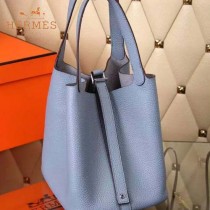 HERMES-00024-3 秋冬新款HERMES原版Togo皮手提水桶包