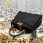 Fendi-013-11 人氣熱銷新款芬迪002小貓系列手提斜挎包