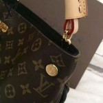 LV M41620-2 專櫃最新款女士GAIA經典老花配黑色內裡手提單肩包購物袋