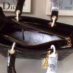 Dior-23-3 經典時尚新款迪奧7格大號原版牛漆皮戴妃包