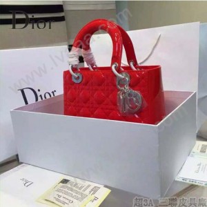 Dior-26-7 經典時尚新款迪奧原版漆皮5格戴妃
