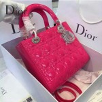 Dior-26-3 經典時尚新款迪奧原版漆皮5格戴妃