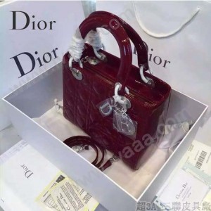 Dior-26-2 經典時尚新款迪奧原版漆皮5格戴妃