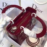 Dior-26-2 經典時尚新款迪奧原版漆皮5格戴妃