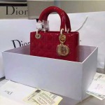 Dior-26-8 經典時尚新款迪奧原版漆皮5格戴妃