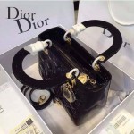 Dior-26-6 經典時尚新款迪奧原版漆皮5格戴妃