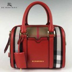 BURBERRY 5001170-2 人氣熱銷小號House Check格子保齡球包