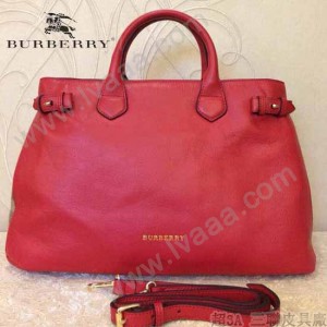 BURBERRY 5001214-3 人氣熱銷原版皮蔡研同款大號手提斜背包