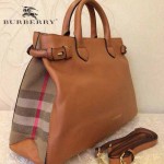 BURBERRY 5001214-4 人氣熱銷原版皮蔡研同款大號手提斜背包