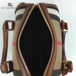 BURBERRY 5001170 人氣熱銷小號House Check格子保齡球包