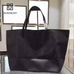 GIVENCHY-0011-2 專櫃官方版經典款小鹿斑比圖案十字紋大容量購物袋