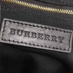 BURBERRY 39907601-2 秋冬時尚新款Canvas格紋原版皮系列托特包