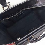 BURBERRY 39907601-2 秋冬時尚新款Canvas格紋原版皮系列托特包