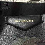 GIVENCHY-0011 專櫃官方版經典款惡犬圖案十字紋大容量購物袋